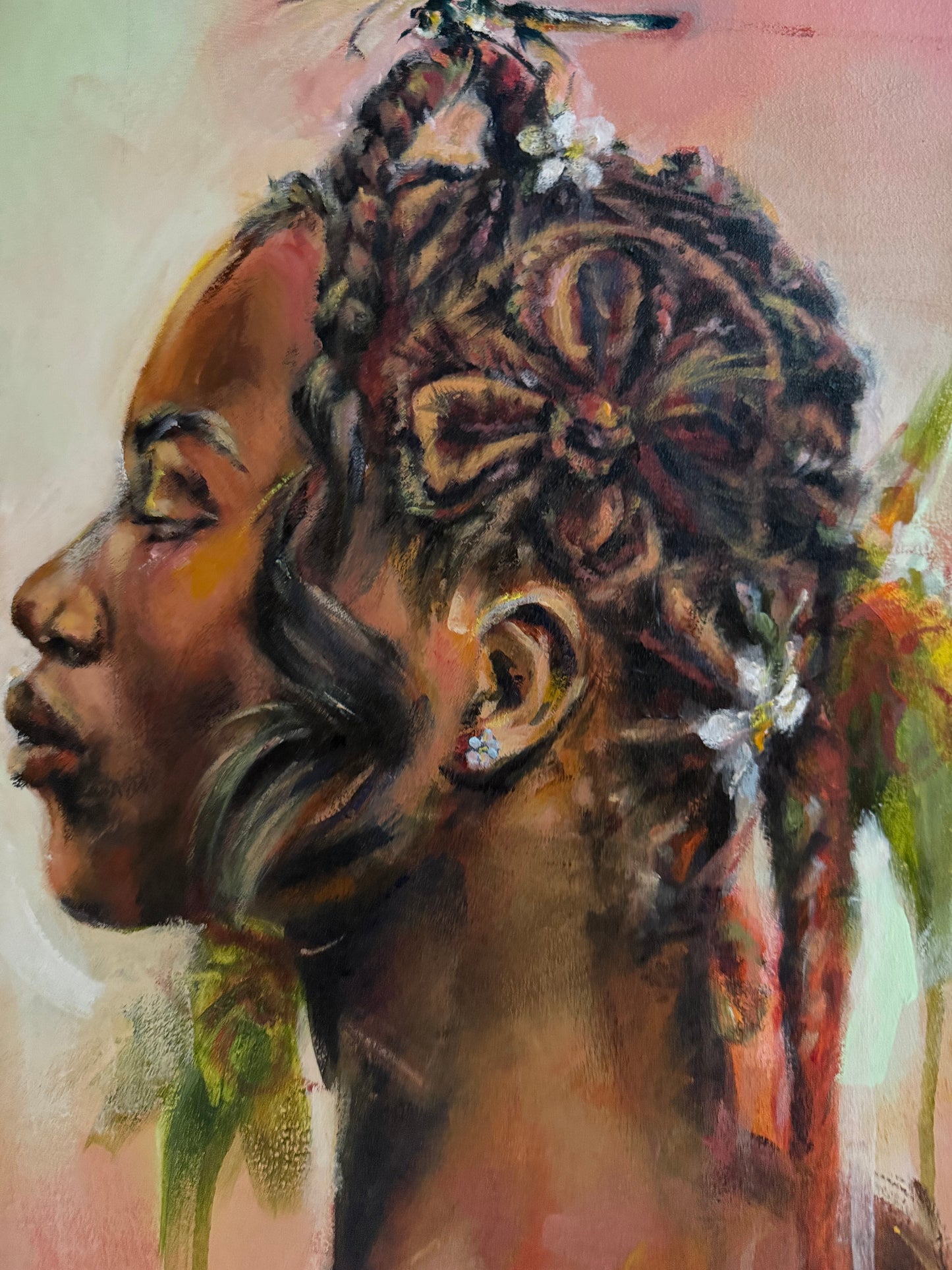 Fly Girl Original Painting