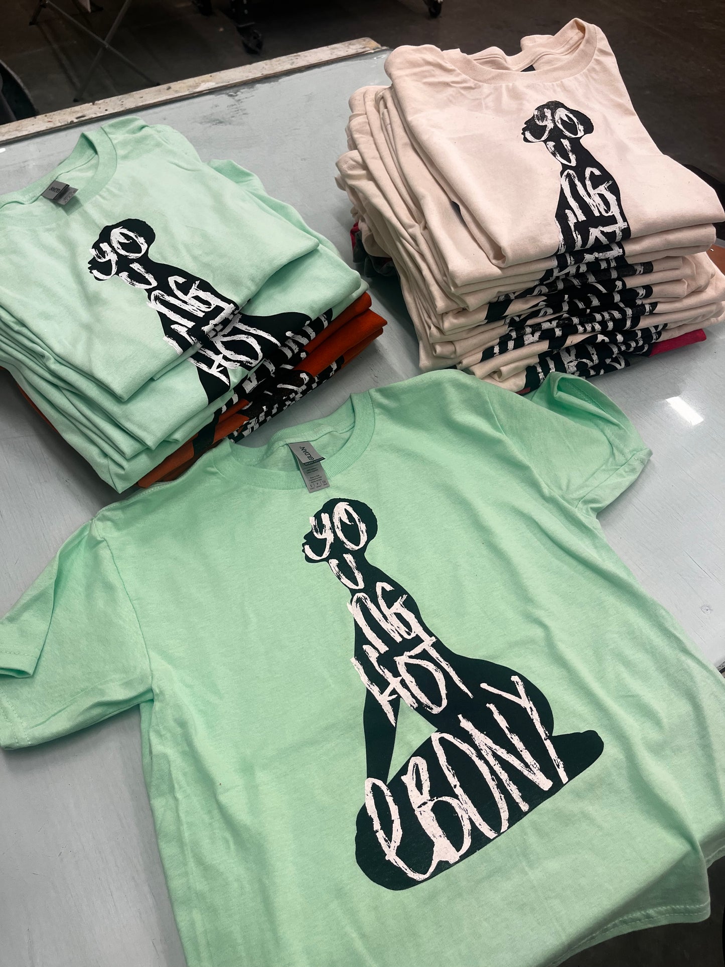 Young Hot Ebony Tee